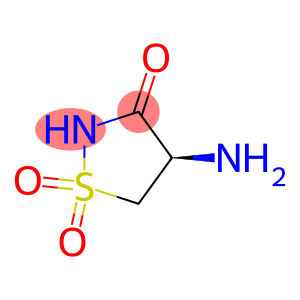 3-Isothiazolidinone,4-amino-,1,1-dioxide,(4R)-(9CI)