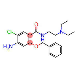 Benzamide, 4-amino-5-chloro-N-[2-(diethylamino)ethyl]-2-(phenylmethoxy)-