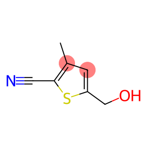 2-Thiophenecarbonitrile, 5-(hydroxymethyl)-3-methyl- (9CI)