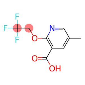 5-Methyl-2-(2,2,2-trifluoroethoxy)-3-pyridinecarboxylic acid