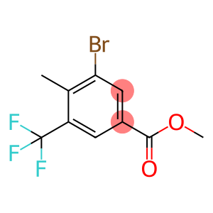 Benzoic acid, 3-bromo-4-methyl-5-(trifluoromethyl)-, methyl ester