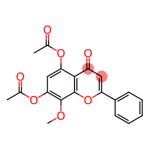 5,7-Diacetoxy-8-methoxyflavone