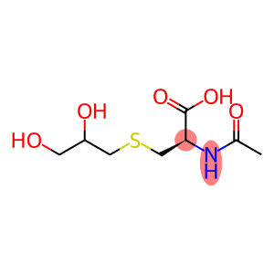 Alanine, N-acetyl-3-[(2,3-dihydroxypropyl)thio]- (8CI)