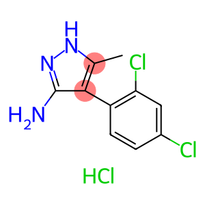 4-(2,4-DICHLOROPHENYL)-3-METHYL-1H-PYRAZOL-5-AMINE HYDROCHLORIDE