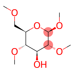 Methyl 2-O,4-O,6-O-trimethyl-β-D-glucopyranoside