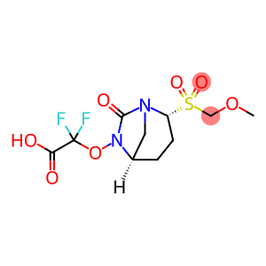 2,2-DIFLUORO-2-(((1S,2R,5R)-2-((METHOXYMETHYL)SULFONYL)-7-OXO-1,6-DIAZABICYCLO[3.2.1]OCTAN-6-YL)OXY)