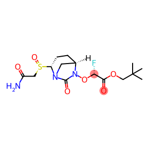2,2-DIMETHYLPROPYL (2R)-2-[[(1S,2R,5R)-2-[(R)- (2-AMINO-2-OXOETHYL)SULFINYL]-7-OXO-1,6- DIAZABICYCLO