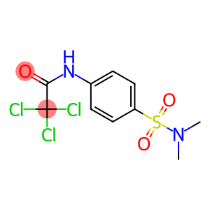 Acetamide,2,2,2-trichloro-N-[4-[(dimethylamino)sulfonyl]phenyl]-