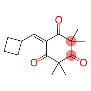 1,3,5-Cyclohexanetrione, 6-(cyclobutylmethylene)-2,2,4,4-tetramethyl-