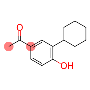 1-(3-Cyclohexyl-4-hydroxyphenyl)ethanone