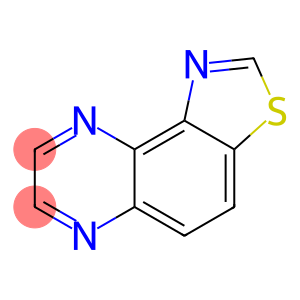 Thiazolo[4,5-f]quinoxaline (8CI,9CI)