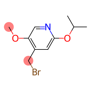 4-(Bromomethyl)-5-methoxy-2-(1-methylethoxy)pyridine