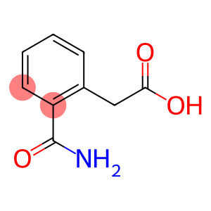 Benzeneacetic acid, 2-(aminocarbonyl)-