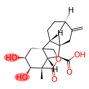 1α,4aα-(Carbonyloxymethylene)-2β,3β-dihydroxy-1β-methyl-8-methylenegibbane-10β-carboxylic acid