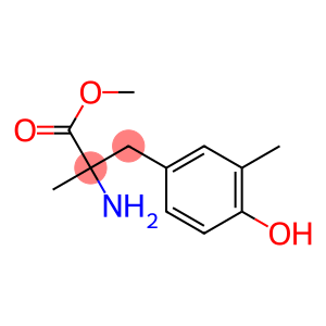 methyl 2-amino-3-(4-hydroxy-3-methyl-phenyl)-2-methyl-propanoate