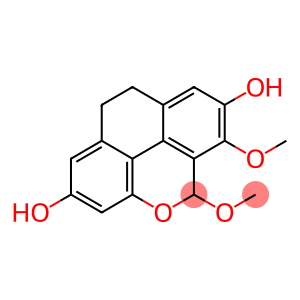 5H-Phenanthro[4,5-bcd]pyran-2,7-diol, 9,10-dihydro-5,6-dimethoxy-, stereoisomer (9CI)