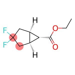 Bicyclo[3.1.0]hexane-6-carboxylic acid, 3,3-difluoro-, ethyl ester, (1-alpha-,5-alpha-,6-alpha-)- (9CI)