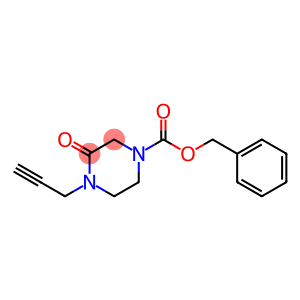 benzyl 3-oxo-4-(prop-2-yn-1-yl)piperazine-1-carboxylate