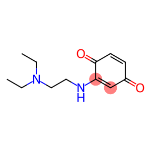2,5-Cyclohexadiene-1,4-dione, 2-[[2-(diethylamino)ethyl]amino]-