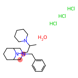 3,9-Diazabicyclo[3.3.1]nonane,3-(phenylmethyl)-9-[2-(1-piperidinyl)propyl]-, hydrochloride (1:3)