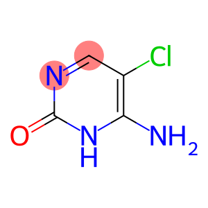 2(1H)-Pyrimidinone, 6-amino-5-chloro-