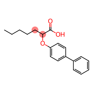 2-([1,1'-Biphenyl]-4-yloxy)heptanoic acid