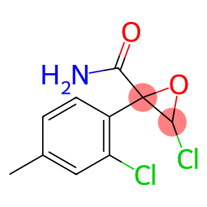 3-Chloro-2-(2-chloro-4-methylphenyl)oxirane-2-carboxamide