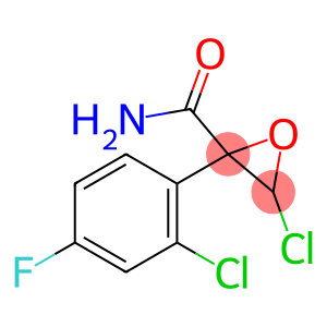 2-Oxiranecarboxamide, 3-chloro-2-(2-chloro-4-fluorophenyl)-