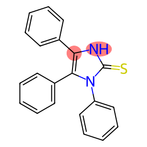 2H-Imidazole-2-thione, 1,3-dihydro-1,4,5-triphenyl-