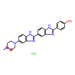 4-[5-[6-(4-Methylpiperazin-1-yl)-1H-benzimidazol-2-yl]-1,3-dihydrobenzimidazol-2-ylidene]cyclohexa-2,5-dien-1-one trihydrochloride