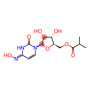 ((2R,3S,4R,5R)-3,4-dihydroxy-5-((E)-4-(hydroxyimino)-2-oxo-3,4-dihydropyrimidin-1(2H)-yl)tetrahydrofuran-2-yl)methyl isobutyrate