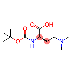 Butanoic acid, 4-(dimethylamino)-2-[[(1,1-dimethylethoxy)carbonyl]amino]-, (2R)-