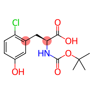 (2S)-2-{[(tert-butoxy)carbonyl]amino}-3-(2-chloro-5-hydroxyphenyl)propanoic acid