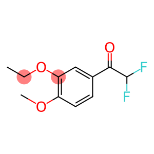 1-(3-Ethoxy-4-methoxyphenyl)-2,2-difluoroethanone