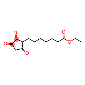 2-(6-CARBETHOXYHEXYL)-1,3,4-CYCLOPENTANETRIONE