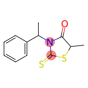 4-Thiazolidinone,5-methyl-3-(1-phenylethyl)-2-thioxo-