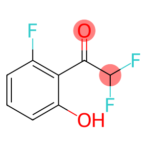 2,2-difluoro-1-(2-fluoro-6-hydroxyphenyl)ethanone