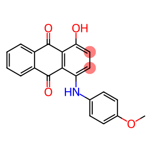 1-羟基-4-[(4-甲氧基苯)氨基]-9,10-蒽二酮