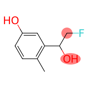 α-(Fluoromethyl)-5-hydroxy-2-methylbenzenemethanol