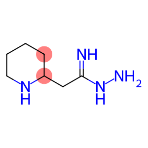 2-Piperidineacetimidic  acid,  hydrazide  (8CI)