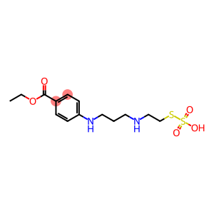 Benzoic acid, 4-[[3-[[2-(sulfothio)ethyl]amino]propyl]amino]-, 1-ethyl ester