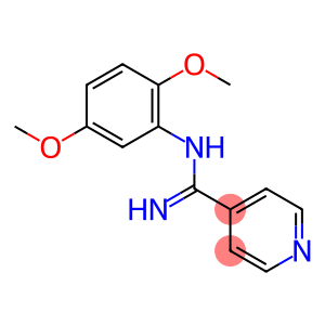 N-(2,5-Dimethoxyphenyl)isonicotinamidine