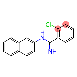 o-Chloro-N-(2-naphtyl)benzamidine