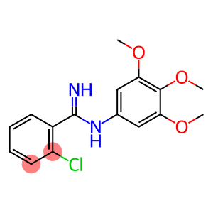 Benzenecarboximidamide, 2-chloro-N-(3,4,5-trimethoxyphenyl)-