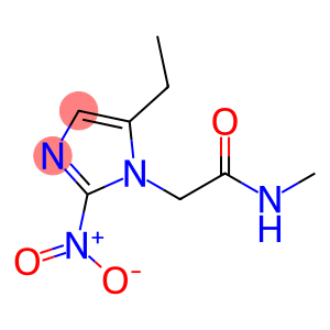 5-Ethyl-N-methyl-2-nitro-1H-imidazole-1-acetamide