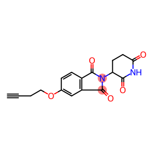 5-(but-3-yn-1-yloxy)-2-(2,6-dioxopiperidin-3-yl)isoindoline-1,3-dione