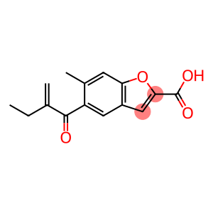 6-Methyl-5-(2-ethylacryloyl)benzofuran-2-carboxylic acid