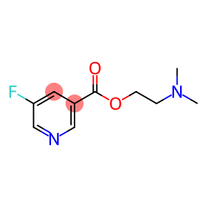 3-Pyridinecarboxylic acid, 5-fluoro-, 2-(dimethylamino)ethyl ester