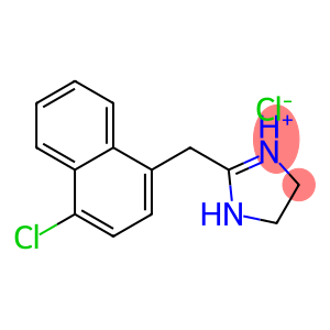 2-[(4-chloro-1-naphthyl)methyl]-4,5-dihydroimidazolium chloride