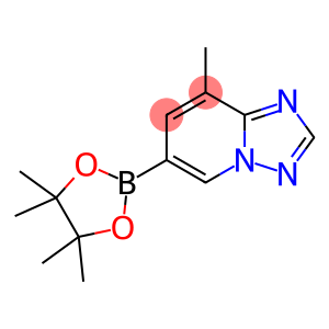 8-甲基-6-(4,4,5,5-四甲基-1,3,2-二氧硼烷-2- 基)-[1,2,4]三唑并[1,5-A]吡啶